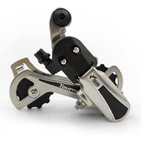 أسود/فضي خلفي Derailleur RD-TY21B 6/7 سرعة جبل مباشر/شماعات جبل Derailleur الخلفي للدراجات الجبلية دراجة أطفال ركاب الدراجة