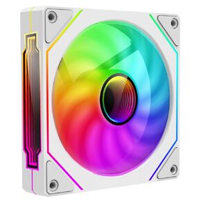 مراوح ARGB 120 مم مراوح PWM 3PACK PC RGB Fans، مراوح RB120 PC PWM RGB مع 12V 4PIN pwm و5V-3PIN ARGB Plug، مرآة إنفينيتي ARGB قابلة للعنونة - مراوح الكمبيوتر الصامتة لمبرد الكمبيوتر الشخصي وحالته