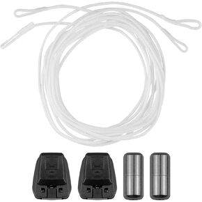 Endoto Shoelace Kit for Salomon, No Tie Round Shoe laces Strings for Salomon Speedcross Ski Shoes