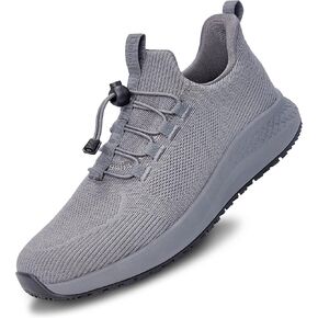 AEHAO Non Slip Shoes for Women Food Service, Waterproof Work Shoes Restaurant,Slip On Resistant Sneakers,Nursing Shoes,Breathable, Lightweight Walking Shoes for Kitchen and Restaurant Work