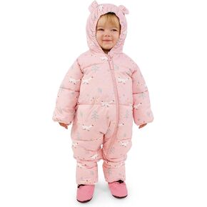 JAN & JUL Toasty-Dry Waterproof Winter Puffer Suit with Insulation for Baby