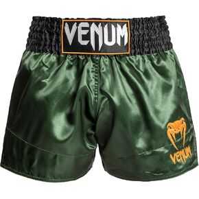 Venum Muay Thai Shorts Classic - Black/Neo Yellow - XL