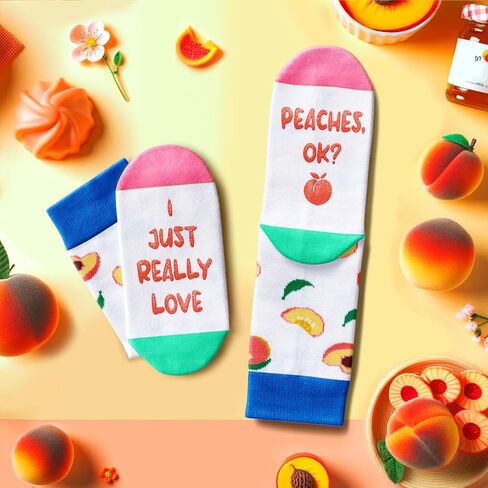 Zmart Funny Strawberry Socks For Teen Boys Girls Novelty Fruit Socks, Strawberry Gifts For Kids 7 to 10 Years, Purple, Strawberry Purplr, 7-12 Years in Saudi Arabia