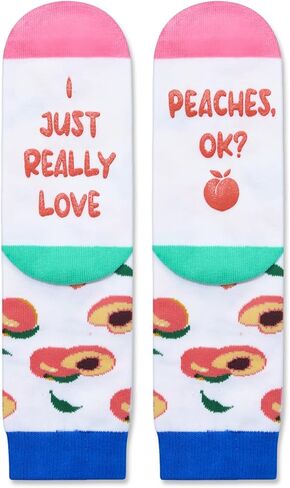 Zmart Funny Strawberry Socks For Teen Boys Girls Novelty Fruit Socks, Strawberry Gifts For Kids 7 to 10 Years, Purple, Strawberry Purplr, 7-12 Years in Saudi Arabia