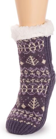 MUK LUKS Pieced Cabin Sox (1 Pair Pack) Women's Socks in Saudi Arabia
