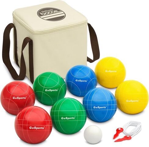 GoSports 90 mm Bocce Ball Sets - Outdoor Lawn Game - Composite or Resin in Saudi Arabia