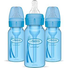 Dr. Brown's Girls' 8 oz. Bottles - 3 (8 oz.) Lavender - 3 (8 oz.) Pink … (6 Pack Options Bottles)