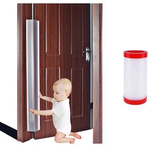 2 PCS Door Jam Shield Finger Pinch Guard for Baby Proofing, Kids, Door Guard, Cover Pinch Guard for 90 & 180 Degree Doors Frame & Baby Gate. 47.2"H, 6.7"W. 2 Pieces Set | Junesisters
