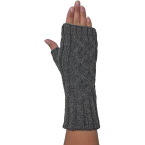 Inca Fashions - قفازات نصية مصنوعة يدويًا من صوف الألبكة - قفازات بدون أصابع - تدفئة المعصم واليد والذراع in Kuwait