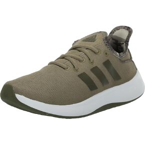 adidas Womens Cloudfoam Pure Shadow Olive/Olive Strata/Gold Metallic 9