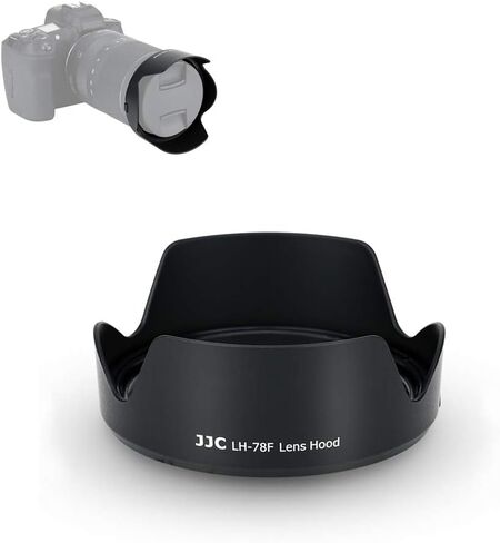 Tulip Lens Hood for Canon RF 28mm f/2.8 STM Lens, Reversible Lens Shade Protector Replaces Canon EW-55, Compatible with 55mm Filter or Lens Cap in Saudi Arabia