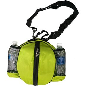 Size 7 (29.5") Basketball Bag Soccer Ball Football Volleyball Softball Sports Ball Bag Holder Carrier+Adjustable Shoulder Strap 2 Side Mesh Pockets f/Water Bottle Towel Sports Shoes
