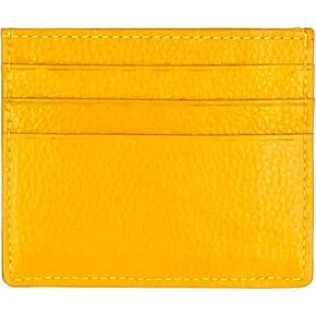 Tapp Collections RFID Protect Slim Minimalist Pocket Leather Wallet Card Holder - Black