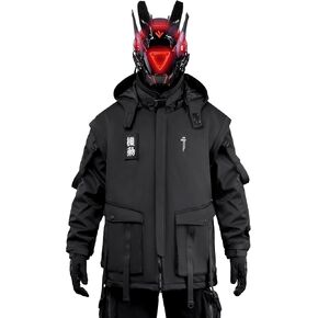 Niepce Inc Japanese Streetwear Techwear Men’s Winter Parka Jacket
