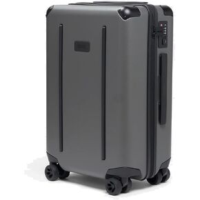 The Ridge Premium Hard Shell Carry On Luggage - TSA Approved Lock - 360° Spinner Wheels for Travel - Basecamp Orange