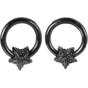 DewGem Ear Hangers Gauges for Men Ear Hangers for Ear Tunnels for Women Stainless Steel Ear Tunnels and Plugs Spirals Hoop Dangle Plugs for Women Ear Stretching Kits Dangling Ear Plugs Gauges for Women fit Size 6G 4G 2G 0G 00G and More