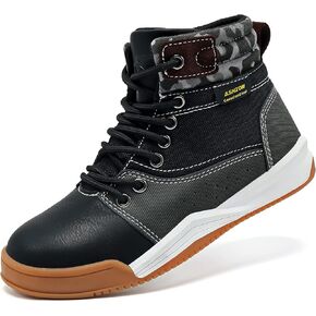 ASHON الاطفال أحذية الثلوج للبنين بنات الشتاء عالية أعلى عدم الانزلاق الأحذية الطقس البارد فو الفراء اصطف الأحذية الدافئة in Kuwait