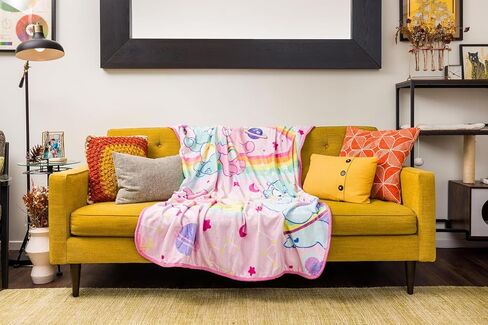 Silver Buffalo Addams Family What Would Wednesday Do 45" x 60" Fleece Throw Blanket in Kuwait