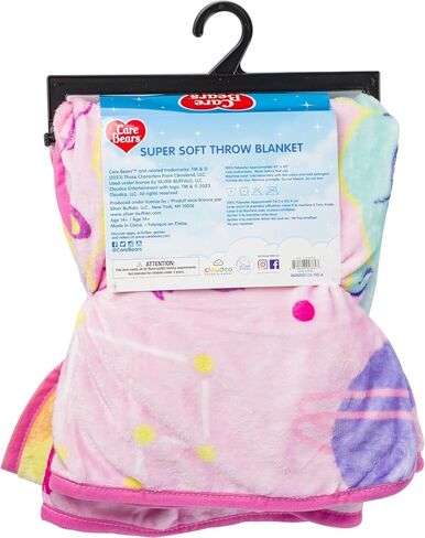 Silver Buffalo Addams Family What Would Wednesday Do 45" x 60" Fleece Throw Blanket in Kuwait