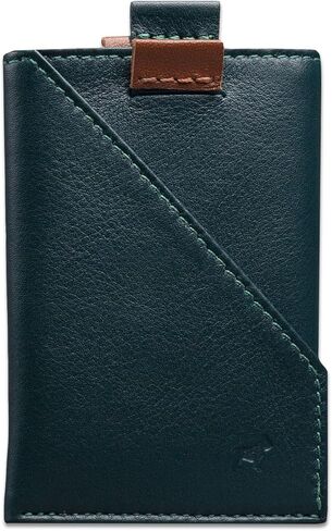 The Frenchie Co. Speed Card Holder | Mocha | The Original Speed Card Holder for Men and Women with RFID Blocking and Super Fast Card Access | Calfskin Leather Ultra Slim in Saudi Arabia
