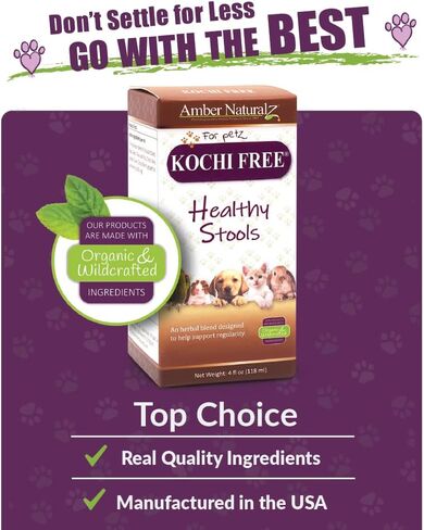 Amber Naturalz - Healthy Stools - for Pets - 1 Ounce in Saudi Arabia