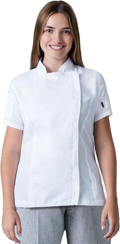 Lazzar Women Chef Coat Working in Saudi Arabia