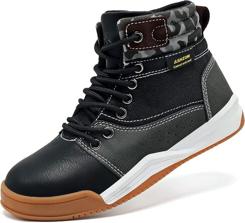 ASHON الاطفال أحذية الثلوج للبنين بنات الشتاء عالية أعلى عدم الانزلاق الأحذية الطقس البارد فو الفراء اصطف الأحذية الدافئة in Kuwait