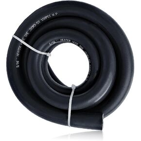 1/2" Heater Hose SAE J20R3 D2 Heater/Radiator Fuel Line 100PSI Working Pressure 10FT