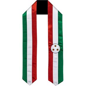 Vision Wear Zimbabwe Flag Graduation Sash/Stole International Study Abroad Adult Unisex