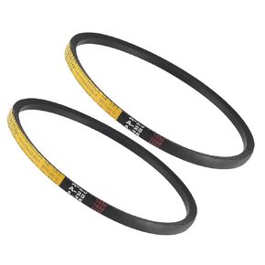 2pcs A-32 Drive V-Belt - [32-inch Inside Circumference] A-Section Rubber Drive Belt Wrapped for Transmission Use