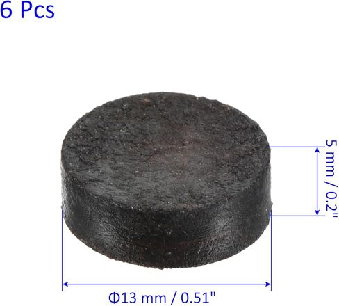 Pool Cue Tips - Billiard Cue Replacement Tip Wear-resistant Apply to Pool Cues Snooker in Saudi Arabia