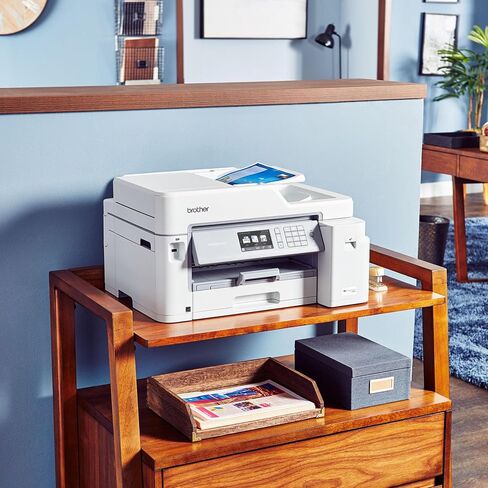 Brother MFC-J5845DW, INKvestment Color Inkjet All-in-One Printer with Wireless, Duplex Printing and Up to 1-Year of Ink In-box, Amazon Dash Replenishment Ready in Saudi Arabia