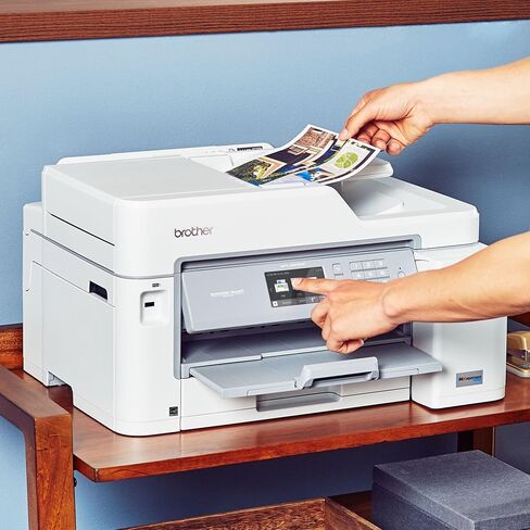 Brother MFC-J5845DW, INKvestment Color Inkjet All-in-One Printer with Wireless, Duplex Printing and Up to 1-Year of Ink In-box, Amazon Dash Replenishment Ready in Saudi Arabia