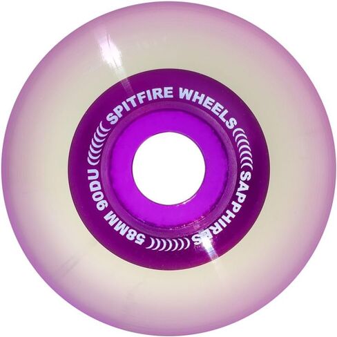 Spitfire Sapphires 90DU Skateboard Wheels - Set of 4 in Kuwait