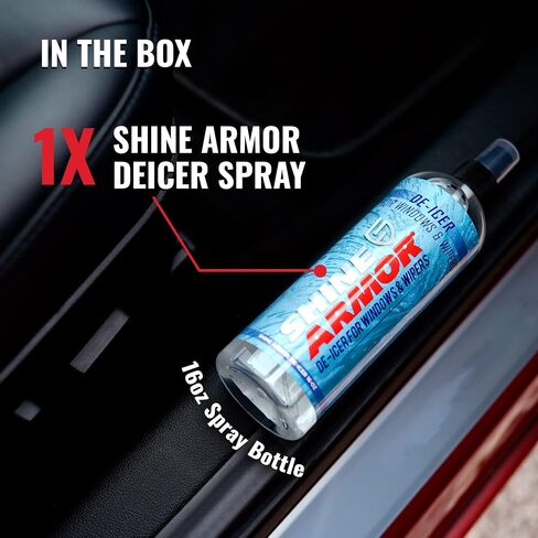 SHINE ARMOR Anti Fog Hero with Microfiber Cloth Windshield & Glasses Spray Cleaner and Protector to Increase Visibility Works on Windows Glasses Screens Windshields Goggles and Visors 4 Fl Oz in Saudi Arabia