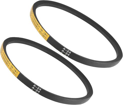 2pcs A-32 Drive V-Belt - [32-inch Inside Circumference] A-Section Rubber Drive Belt Wrapped for Transmission Use in Saudi Arabia