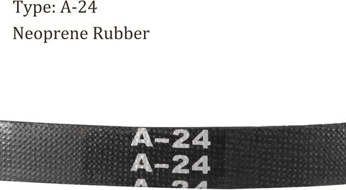 2pcs A-32 Drive V-Belt - [32-inch Inside Circumference] A-Section Rubber Drive Belt Wrapped for Transmission Use in Saudi Arabia