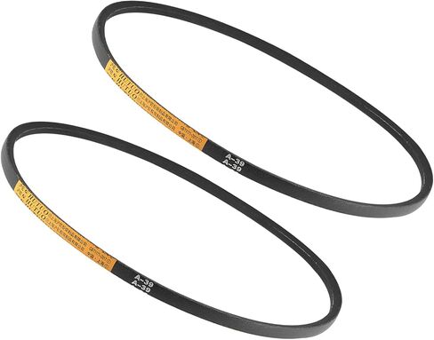 2pcs A-32 Drive V-Belt - [32-inch Inside Circumference] A-Section Rubber Drive Belt Wrapped for Transmission Use in Saudi Arabia