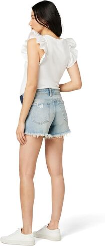 Joe's Jeans Women's The Ozzie Short Maternity, Khaki Green in Saudi Arabia