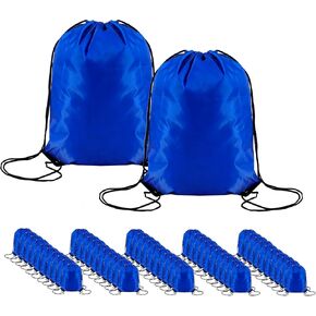 40 Pack Drawstring Backpack 13.39“X16.53" Outdoor String Bag Sport Bag Gift Bag Cinch String Backpack Swimming Bag Football Bag Party Beach Bag Team Bag(Black)
