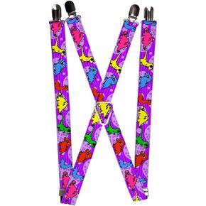 Buckle Down Men's Suspender-Dinosaurs