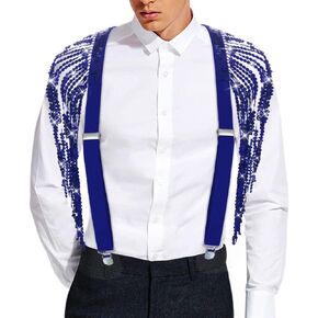 Eyret شرابة الترتر الحمالات هامش مطاطا الحمالات الطرف قابل للتعديل الحمالات الثقيلة مقاطع الحمالات للرجال in Kuwait