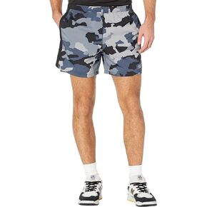 New Balance Men's Accelerate 5 Inch Short, Thunder Print, X-Large