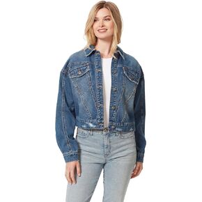 Jessica Simpson Women's Austin Drop Shoulder Denim Jacket