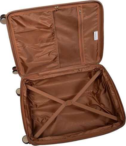 حقيبة سفر ساندرينجهام مقاس 21 بوصة ذات 8 عجلات قابلة للتوسيع، باللون الكريمي in Kuwait