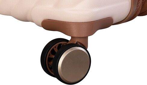 حقيبة سفر ساندرينجهام مقاس 21 بوصة ذات 8 عجلات قابلة للتوسيع، باللون الكريمي in Kuwait