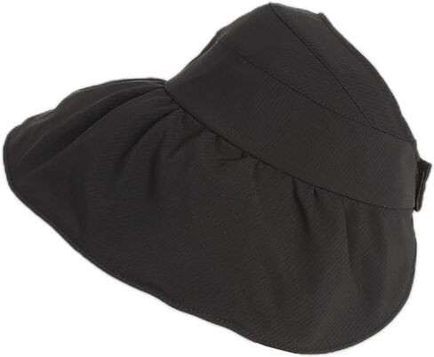 Foldable Ponytail Beach-Sun-Visor-Hat for Women - Outdoor UV Protection Wide-Brim Sun Hat for Fishing Gardening in Saudi Arabia