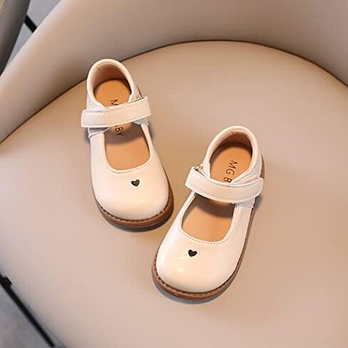 BEBARFER Girl's Mary Jane T-Strap School Uniform Dress Shoes Non-Slip Oxford Flat Dress Shoes in Saudi Arabia