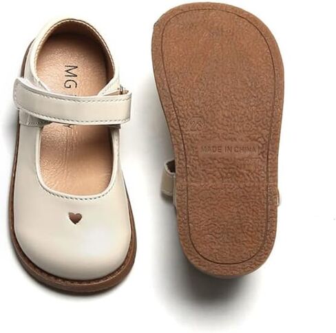 BEBARFER Girl's Mary Jane T-Strap School Uniform Dress Shoes Non-Slip Oxford Flat Dress Shoes in Saudi Arabia