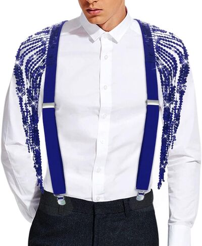 Eyret شرابة الترتر الحمالات هامش مطاطا الحمالات الطرف قابل للتعديل الحمالات الثقيلة مقاطع الحمالات للرجال in Kuwait